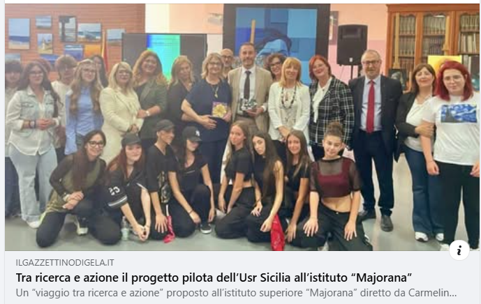 Tra ricerca e azione il progetto pilota dell’Usr Sicilia all’istituto “Majorana”